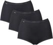 Maxislip SLOGGI "Basic+", Damen, Gr. 38, schwarz, Single Jersey, Obermaterial: 95%