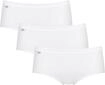 sloggi Midislip "Basic+" 3er Pack, Baumwolle, klassischer Stil, bequem, mittelhoher