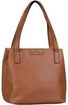 TOM TAILOR Shopper "Miri zip" aus griffigem Lederimitat mit praktischen flachen