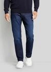5-Pocket-Jeans BUGATTI "Basic Essential", Herren, Gr. 36, L&auml;nge 32, blau (marine),