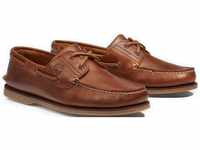 Bootsschuh TIMBERLAND "CLASSIC BOAT SHOE" Gr. 43,5 (9,5), braun (sahara) Schuhe