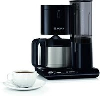 BOSCH Filterkaffeemaschine "Styline TKA8A053, Aroma Sensor, Edelstahl-Thermokanne 1,1