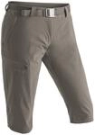 Caprihose MAIER SPORTS "Inara slim 3/4", Damen, Gr. 46, Normalgr&ouml;&szlig;en, braun