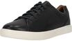 Sneaker CLARKS "Un Costa Lace", Herren, Gr. 41, blau (dunkelblau), Leder, Schuhe
