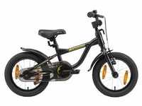Kinderfahrrad LÖWENRAD Fahrräder Gr. 21 cm, 14 Zoll (35,56 cm), schwarz Kinder