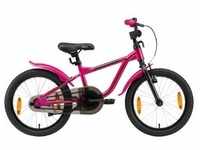 Kinderfahrrad LÖWENRAD Fahrräder Gr. 26 cm, 18 Zoll (45,72 cm), lila Kinder