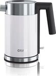 Graef Wasserkocher "WK 401" 1 l 1850 W Edelstahl, wei&szlig;
