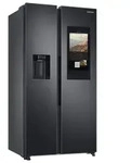 SAMSUNG Side-by-Side "RS64DG53R3", E (A-G), schwarz (premium schwarz steel), Display SAMSUNG Side-by-Side "RS64DG53R3", E (A-G), schwarz (premium schwarz steel), Display