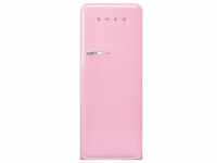 Smeg Kühlschrank "FAB28 5 ", FAB28RPK5, 150 cm hoch, 60 cm breit rosa,