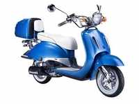 Motorroller GT UNION "Strada" & Mofas blau Motorroller