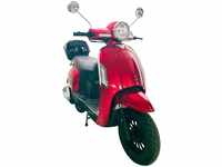 Mofaroller GT UNION "Massimo 25 (mit/ohne Topcase)" Motorroller & Mofas rot...
