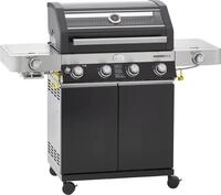 Gasgrill R&Ouml;SLE "BBQ-Station VIDERO, 25524", schwarz, B:138cm H:117,5cm T:57cm,