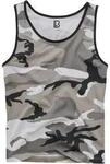 Tanktop BRANDIT "Brandit Herren Tank Top", Herren, Gr. XXL, grau (urban), 100%