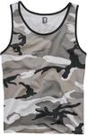 Tanktop BRANDIT "Brandit Herren Tank Top", Herren, Gr. XXL, grau (urban), 100%