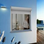 Windhager Insektenschutz-Fensterrahmen "Ultra Flat, Fliegengitter mit Rahmen,