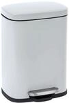 WENKO Kosmetikeimer "Leno" 5 Liter, BxTxH: 21,5x29,5x19 cm