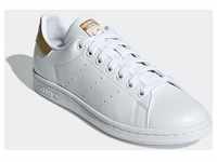 Sneaker ADIDAS ORIGINALS "STAN SMITH" Gr. 40,5, weiß (cloud white, cloud gold