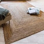 LUXOR living Teppich "Salo" rechteckig 6 mm H&ouml;he Juteteppich, handgeflochten,...