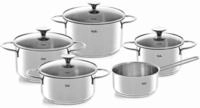 Fissler Topf-Set "Copenhagen" Set, Bratentopf 20 cm, je 1 Kochtopf 16/20/24 cm,