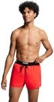 PUMA Badeshorts "PUMA SWIM MEN LOGO SHORT SHORTS 1P" Seitentaschen, Ges&auml;&szlig;tasche mit