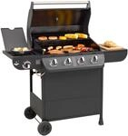El Fuego Gasgrill "Columbus 4+1" BxTxH: 130x58,5x107,5 cm
