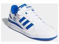 Sneaker ADIDAS ORIGINALS "FORUM LOW" Gr. 42, weiß (cloud white, cloud royal blue)