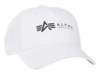 Trucker Cap ALPHA INDUSTRIES "ALPHA Accessoires - Headwear Alpha Cap" weiß (white)