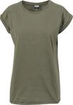 URBAN CLASSICS Kurzarmshirt "Urban Classics Damen Ladies Extended Shoulder Tee" 1