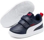 PUMA Sneaker "COURTFLEX V2 V INF" mit Klettverschluss, leicht profiliertes