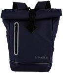 travelite Freizeitrucksack "BASICS Roll-Up Rucksack aus Plane" mit variablem