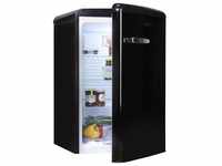 E (A bis G) AMICA Vollraumkühlschrank Kühlschränke Gr. Rechtsanschlag, schwarz