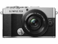 OLYMPUS Systemkamera "E‑P7" Fotokameras silberfarben Systemkameras