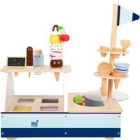 Kaufladen SMALL FOOT "Eistheke &bdquo;fresh&ldquo;", bunt, Kaufl&auml;den, KinderB:45cm H:47cm