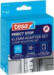 tesa Insektenschutz-T&uuml;r "Klemm-Adapter-Set - T&uuml;r-Klemme, Montage KIT" Packung,