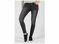 5-Pocket-Jeans TIMEZONE "Tight AleenaTZ Jogg" Gr. 25, US-Größen, schwarz Damen