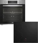 BEKO Backofen-Set "BBSM12340X" mit Teleskopauszug nachr&uuml;stbar Simple Steam