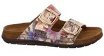 Pantolette ROHDE "Rohde Pantoletten Leder", Damen, Gr. 38, bunt (mehrfarbig), Leder,
