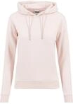 Hoodie URBAN CLASSICS "Urban Classics Damen Ladies Hoody", Damen, Gr. XS, pink, 63%