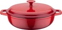 GSW Schmortopf "Red Shadow" Gusseisen