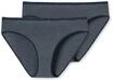 Schiesser Taillenslip "Modal Essentials" 2er-Pack, mit Glanzgarn-Details