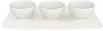 Villeroy & Boch Dipschale "Dipsch&auml;lchen-Set Manufacture Rock 3er Set wei&szlig;" 3 tlg.