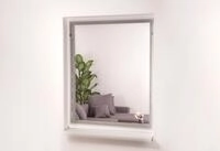 hecht international Insektenschutz-Fensterrahmen "EASY" wei&szlig;/anthrazit, BxH: 130x150