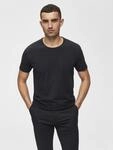 SELECTED Rundhalsshirt "SLHNEWPIMA SS O-NECK TEE NOOS"