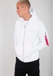 Alpha Industries Kapuzensweatjacke "Back Print Zip Hoody"