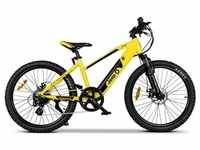 E-Bike JEEP E-BIKES "TR 7002" E-Bikes Gr. 38 cm, 24 Zoll (60,96 cm), gelb E-Bikes