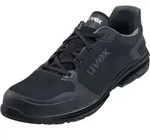 Sicherheitsschuh UVEX "1 sport Halbschuh" Gr. 44, schwarz, 44, Obermaterial: 100%