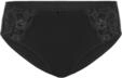Slip SUSA "Damen Slip Latina", Damen, Gr. 38, schwarz, Spitze, Obermaterial: 78%