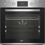 BEKO Elektro-Herd-Set Einbauherd-Set "BBUM12322X" mit 2-fach-Teleskopauszug