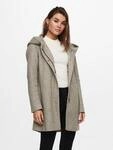 ONLY Langjacke "ONLSEDONA LIGHT COAT OTW NOOS" mit Kapuze Materialmix