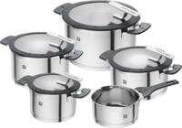 Topf-Set ZWILLING "Simplify", silber, T&ouml;pfe, Sandwichboden, Stay-Cool-Griffe,